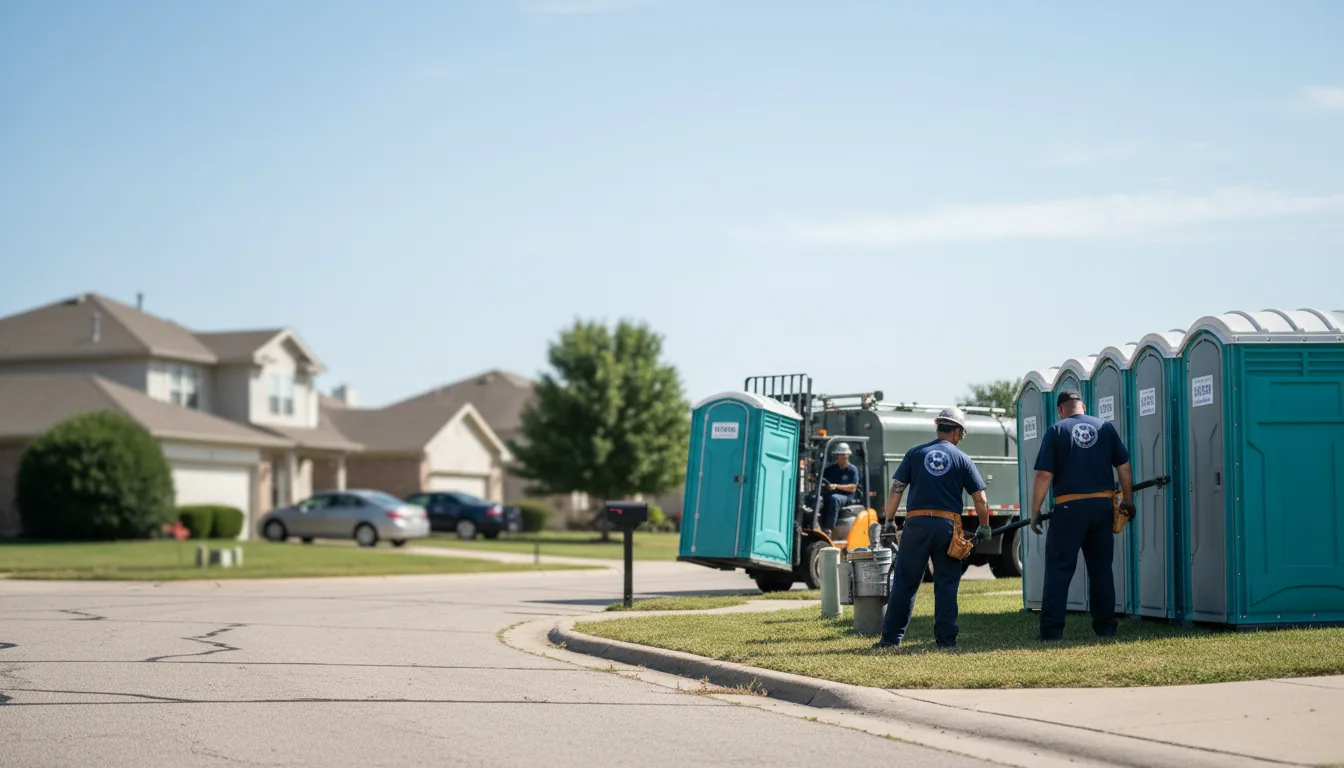 Porta Potty Rental in Anna, OH near me